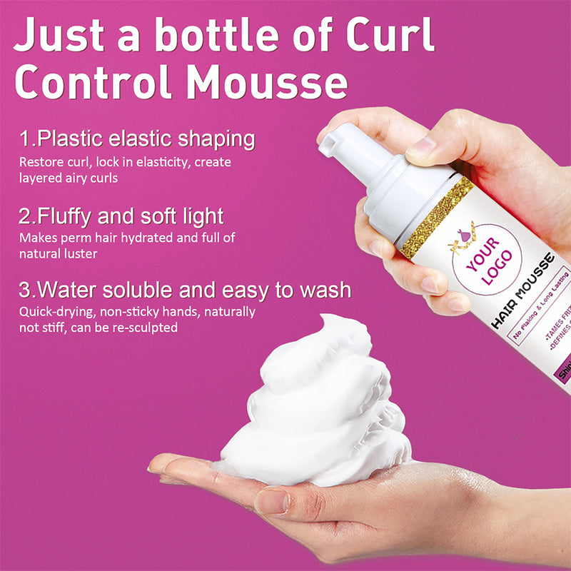 Curly Hair Sculpting Mousse-200ml