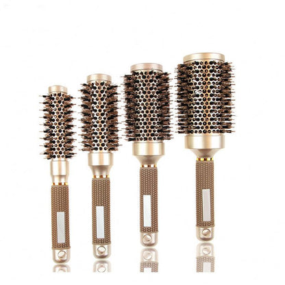 Long Handle Roll Hair Round Brush