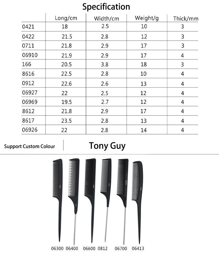 Anti Static Carbon Fiber Comb