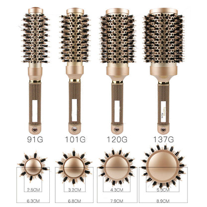 Long Handle Roll Hair Round Brush