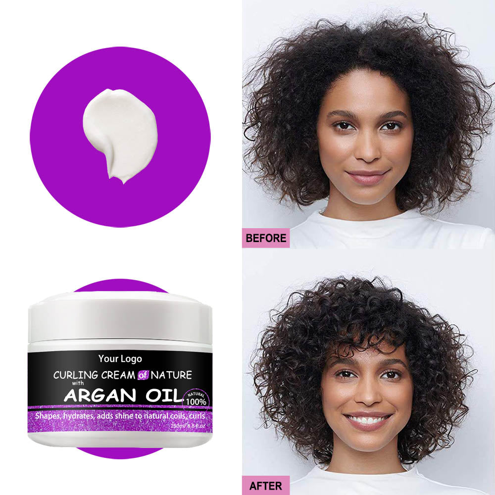 Curly Cream for Thick, Curly Hair-250g