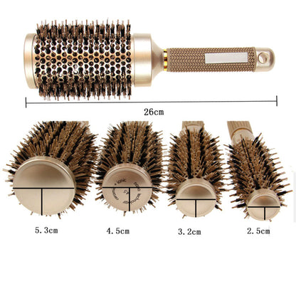 Long Handle Roll Hair Round Brush